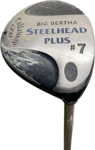 Ladies Callaway Big Bertha Steelhead Plus 7 Wood Gems Graphite Shaft RH 41”L