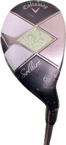 Ladies Callaway Solaire 30* 6 Hybrid Graphite Shaft RH 38”L
