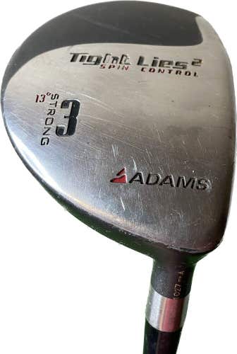 Adams Tight Lies 2 13* Strong 3 Wood Regular Flex Graphite Shaft RH 43”L