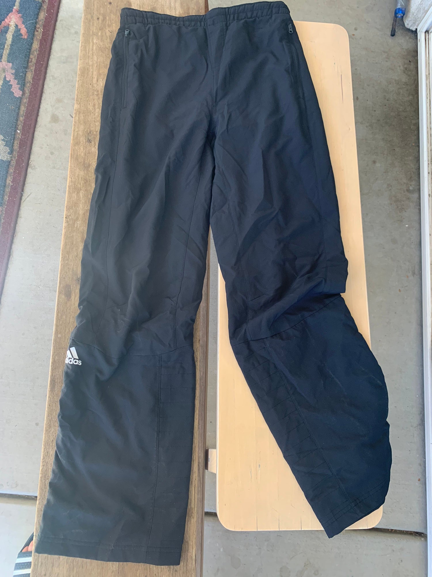 medium black Zyia Active leggings with mesh on - Depop