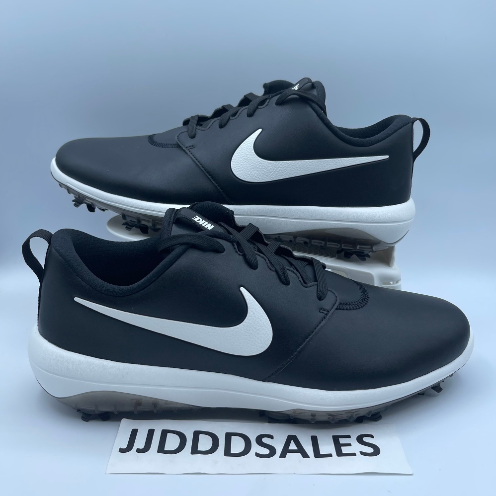 Nike Roshe G Tour Black White Golf Shoes Spikes AR5580-001 Men’s Size 11 NEW