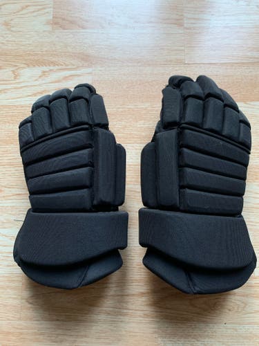 Used ABHS All Black Hockey Sticks Gloves Size 14"