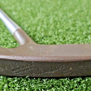 Acushnet Bulls Eye 0SF65S Blade Putter  / 2-Way RH or LH / Steel ~35.25" /jd8333