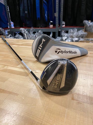 Men's Used TaylorMade Right Handed SIM Max Driver Stiff Flex 10.5 Loft