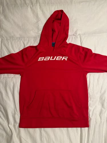 Red Used XL Bauer Sweatshirt