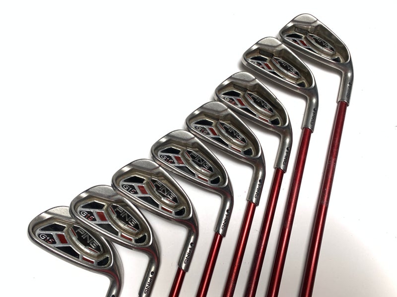 Ping G15 Iron Set 4-PW+UW Black Dot TFC 149 I Regular Graphite Mens RH
