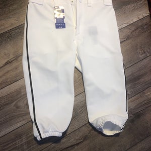 White New Youth XXL Mizuno Game Pants(knickers)