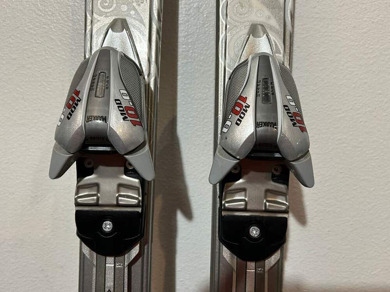 K2 t:nine True Luv Womens Downhill Skis 156 cm Marker Bindings