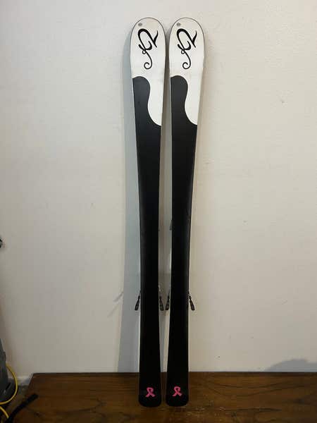 K2 t:nine True Luv Womens Downhill Skis 156 cm Marker Bindings