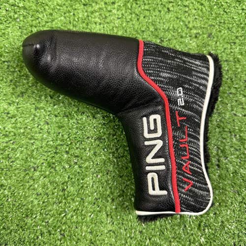 PING VAULT 2.0 Blade Putter Head Cover Black White Red