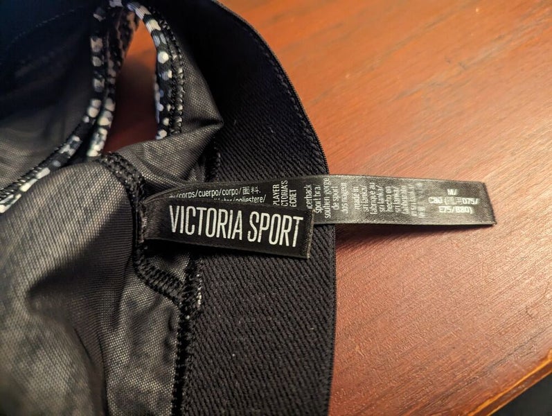 Victoria's Secret Womens Gray Flecked Racerback Strap Pullover Sports Bra  Medium