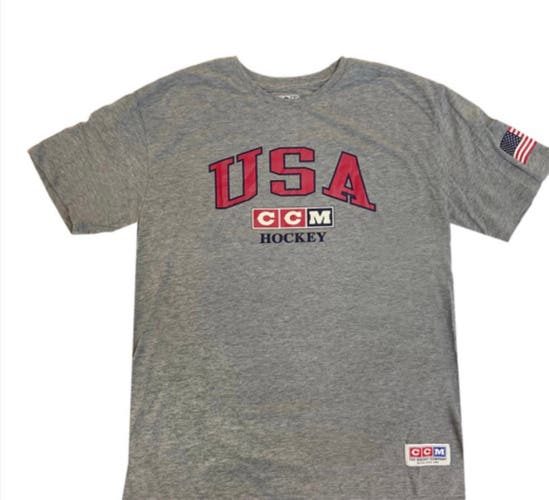 CCM Team USA T Shirt (tee) New with tags Size L