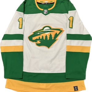 Minnesota Wild Zach Parise Reverse Retro 1.0 Adidas NHL Hockey Jersey Size 52