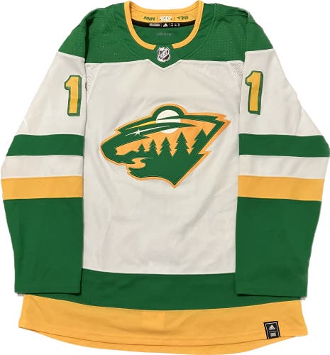 Minnesota Wild Zach Parise Reverse Retro 1.0 Adidas NHL Hockey Jersey Size 52