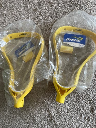 2 Brand New Unstrung Brine Epic Womens Heads