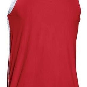 Under Armour Adult Unisex Drop Step Size Medium Red Reversible Basketball Jersey