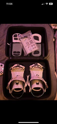 Unisex Large Ride All Mountain El Hefe Snowboard Bindings