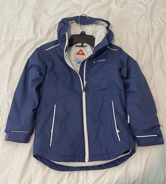 Blue Used Girls Small / Medium Columbia Jacket
