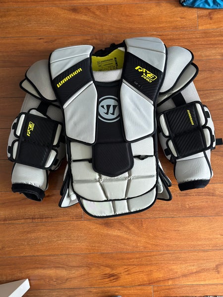 Used Large Warrior Ritual X3 Pro Goalie Chest Protector