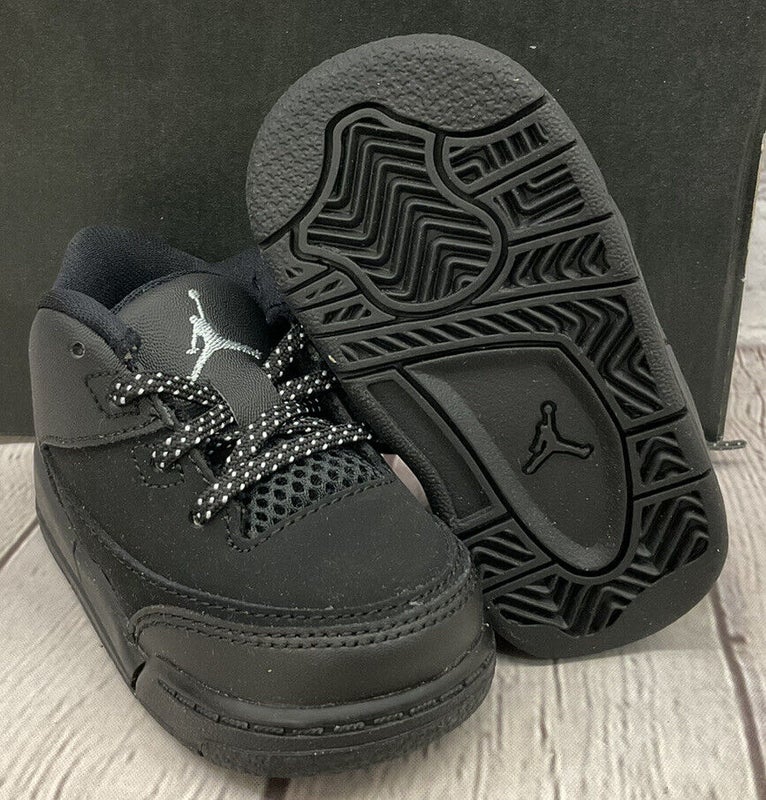 Nike Infant Jordan Flight Origin 3 Size 3C Black Basketball Shoes New In Box $50