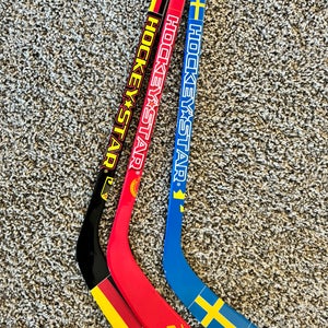 Mini hockey sticks