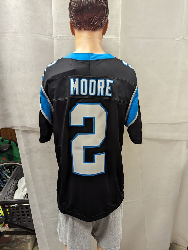 Nike Carolina Panthers No12 DJ Moore Camo Men's Stitched NFL Limited Rush Realtree Jersey