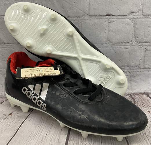 Adidas Womens X 17.4 FG Size 6.5 Black Red Soccer Cleats New With Tags MSRP $60