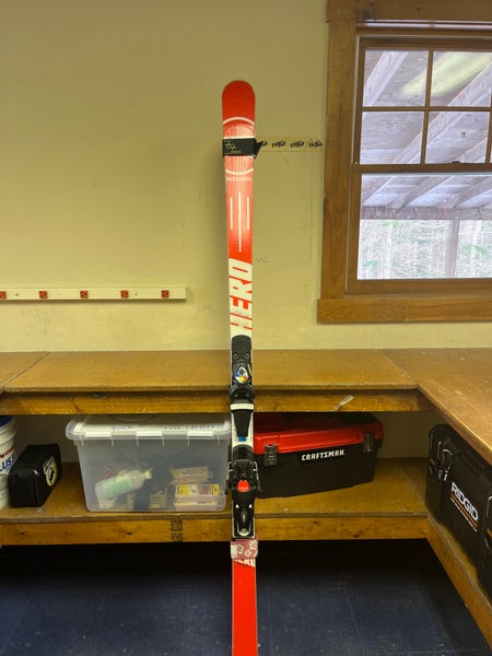 Used Rossignol 142 cm Racing Hero Athlete SL Pro Skis With Bindings