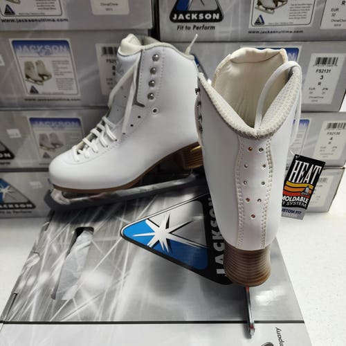 New Jackson Ultima Elle Women's Figure Skates Size 8 WIDE Width