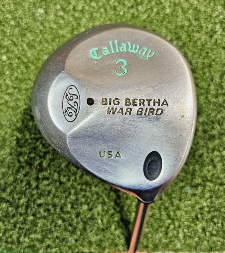 Callaway Big Bertha War Bird 3 Wood  /  RH  /  Ladies Graphite ~42.75"  / jd6576