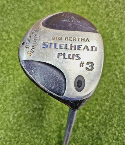 Callaway Big Bertha Steelhead Plus #3 Wood RH / Regular Graphite ~43.5" /jd6580