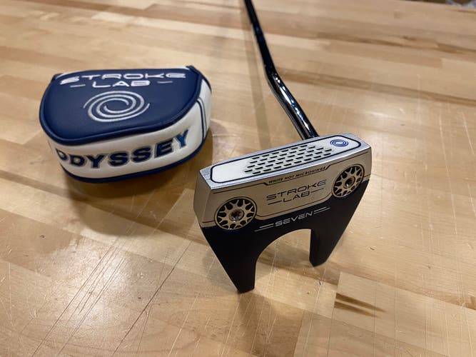 Used Women's Odyssey Right Handed Mallet Stroke Lab 7 Putter 33"