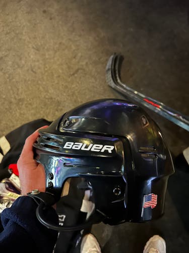 Used Small Bauer 4500 Helmet Pro Stock