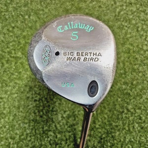 Callaway Big Bertha War Bird 5 Wood  /  RH  /  Ladies Graphite ~41.5"  /  jd6588