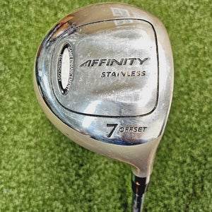Affinity Offset 7 Fairway Wood RH / Regular Graphite ~41.25" / NEW GRIP / jd6589
