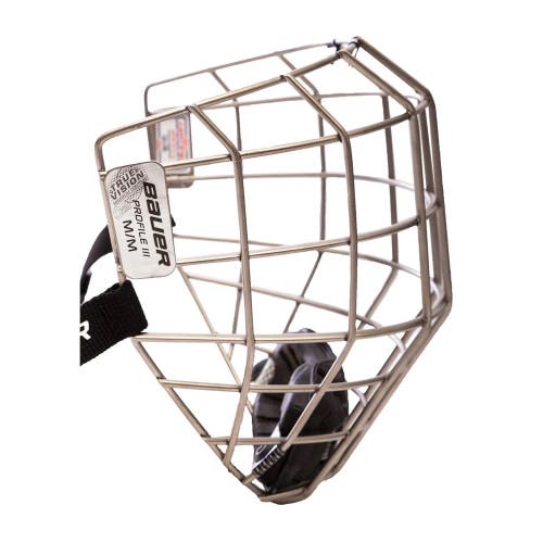 New Bauer Profile III Facemask Full Cage