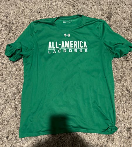 Under Armor All-American Large Green T-Shirt
