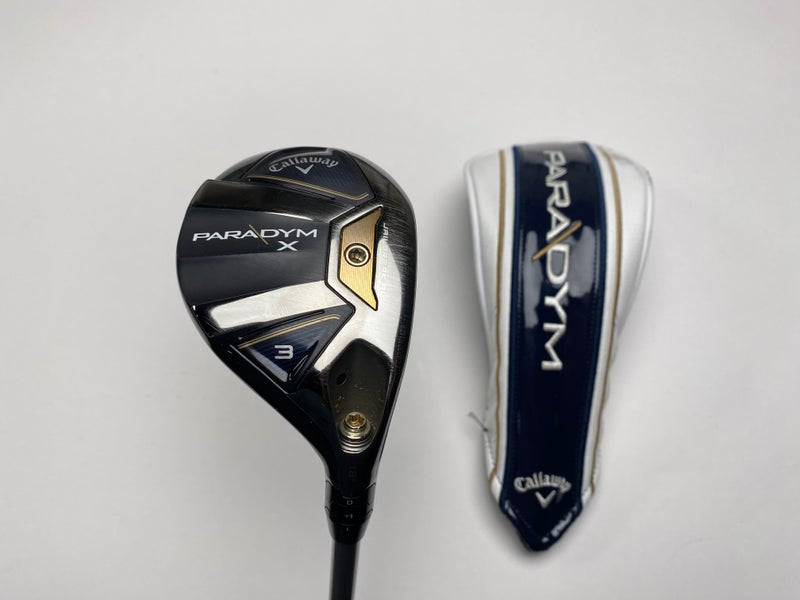 Callaway Paradym X 3 Hybrid 18* Aldila Ascent 50g Senior RH HC Oversize Grip