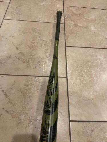 Used BBCOR Certified Stinger Missile 2 Alloy Bat -3  31oz 34”