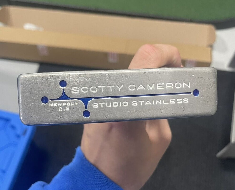 Scotty Cameron Studio Stainless Newport 2.5 35” Right Handed