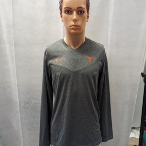 Team Issued Texas Longhorns Nike Long Sleeve Shirt M NCAA
