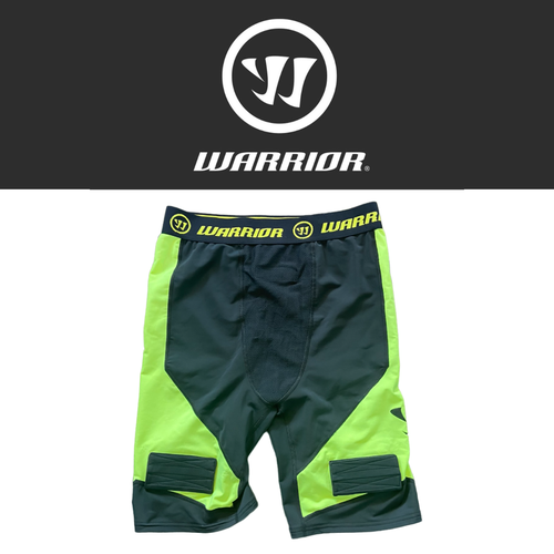 Black Used Large Men's Warrior Compression Jock Shorts