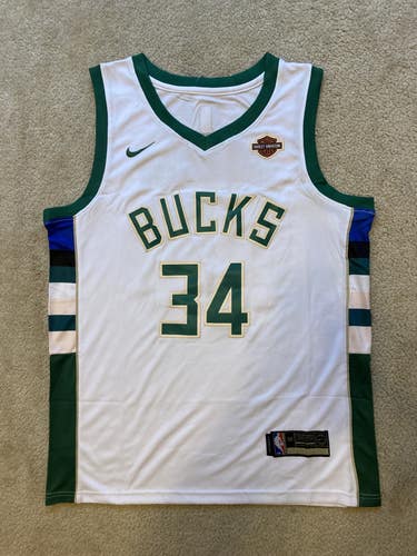 NEW - Mens Stitched Nike NBA Jersey - Giannis Antetokounmpo - Bucks - S-XL