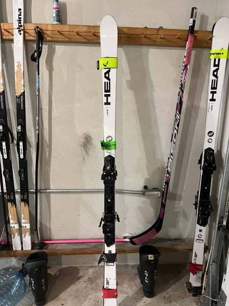 New HEAD 181 cm Racing World Cup Rebels i.Race Skis With Bindings