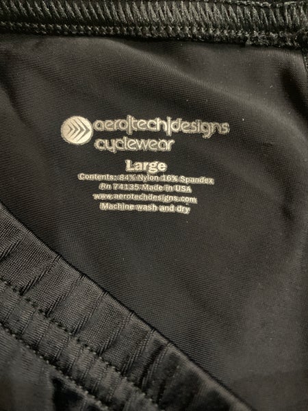 Black Used Kids Unisex Aero Tech Designs Pants