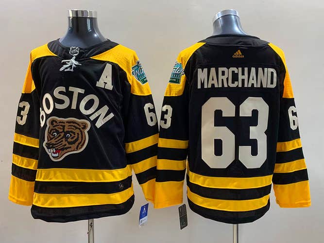 Boston Bruins Brad Marchand  Hockey Men's Jersey Stitched Size 56