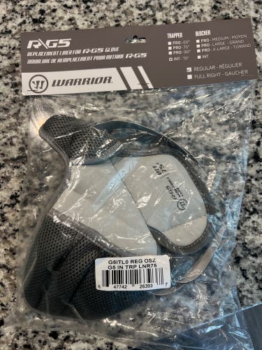 Warrior Goalie Glove G5 Int replacement liner