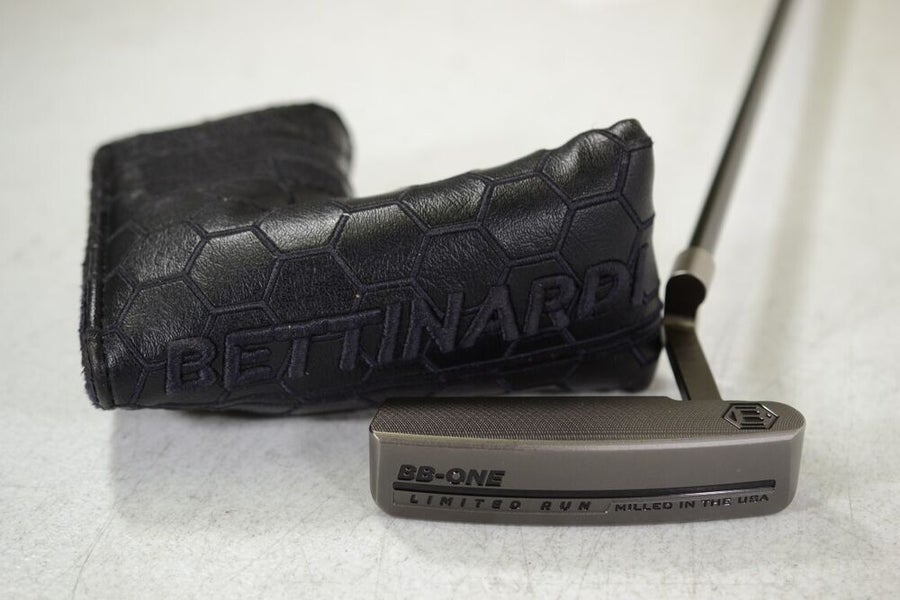 Bettinardi BB1 Limited Run Blackout Putter Right 34.5" Steel # 162506