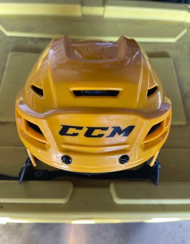 CCM Tacks 310 Helmet Small Yellow Used