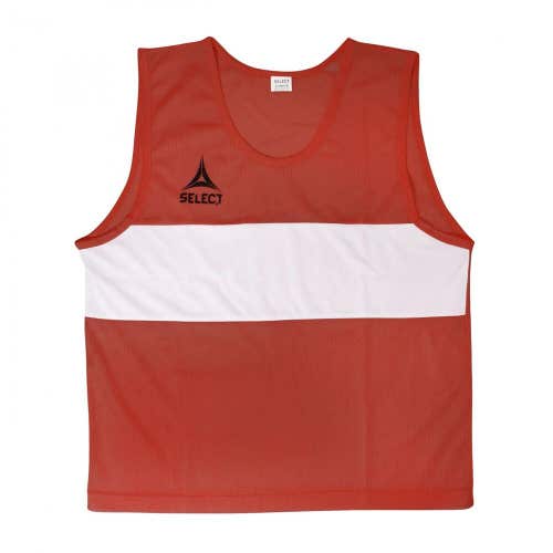 Chasuble Adult Unisex Select Standard Red Soccer Over Vest Practice Top New